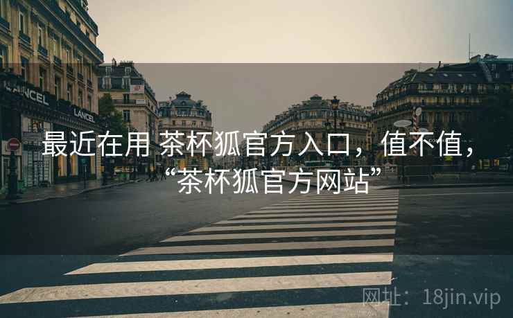 最近在用 茶杯狐官方入口，值不值，“茶杯狐官方网站”
